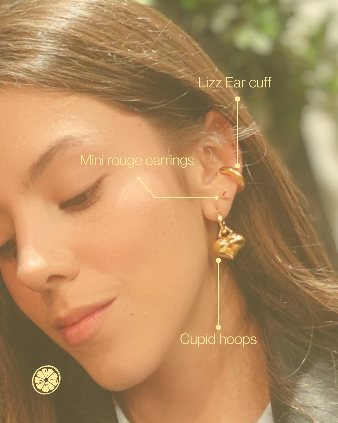 Mini Rouge Earrings