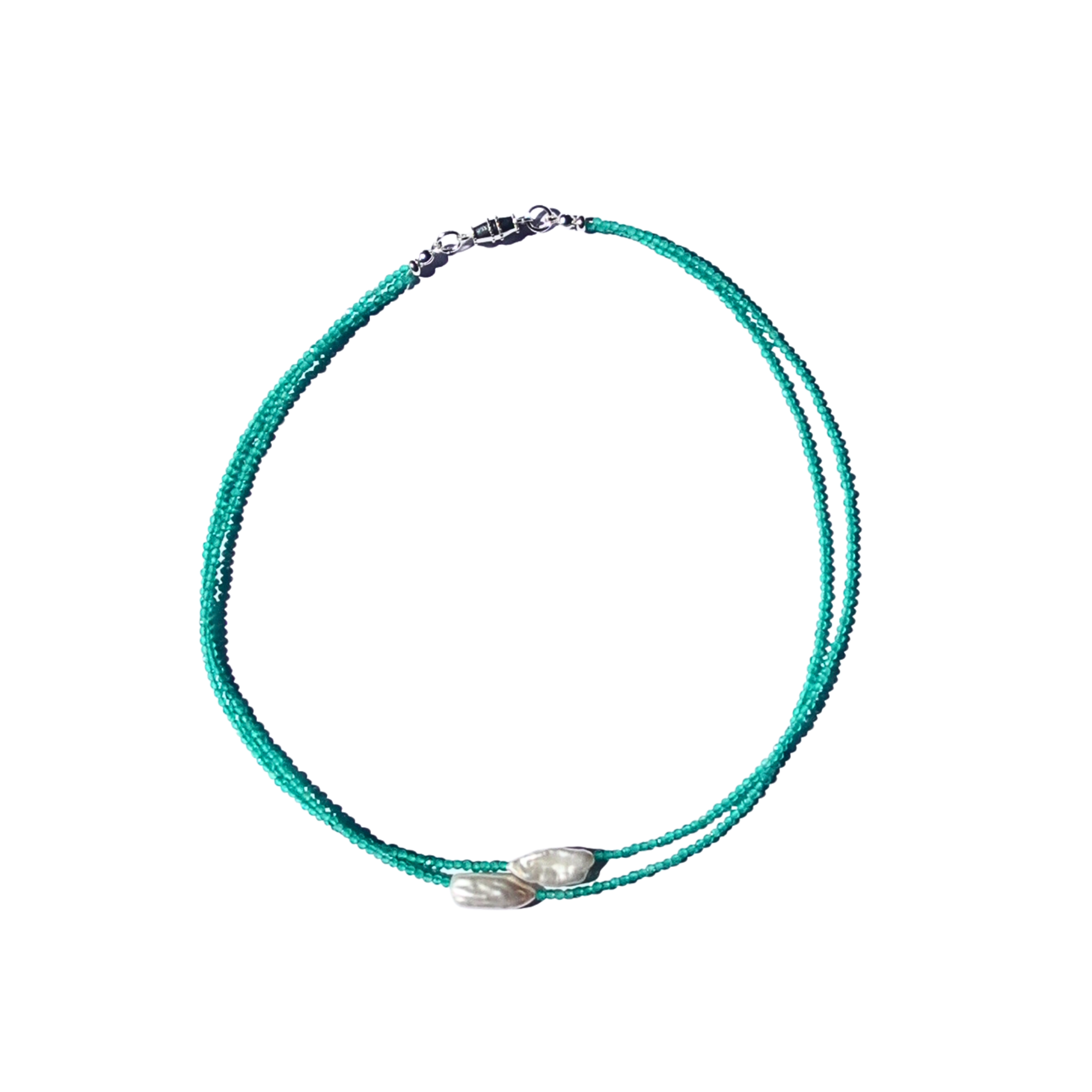 Emerald Mila Necklace