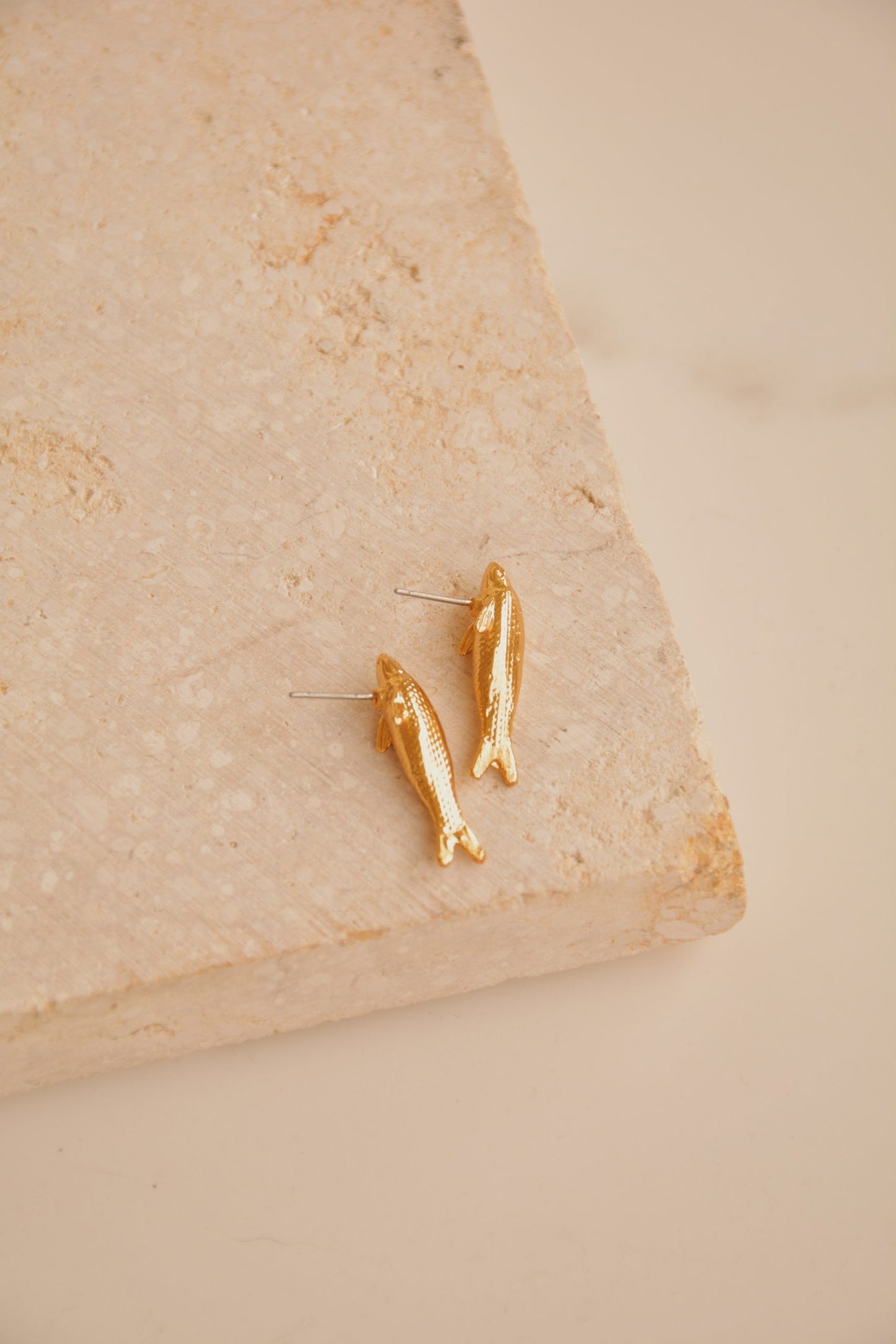 Fisher earrings - Gold