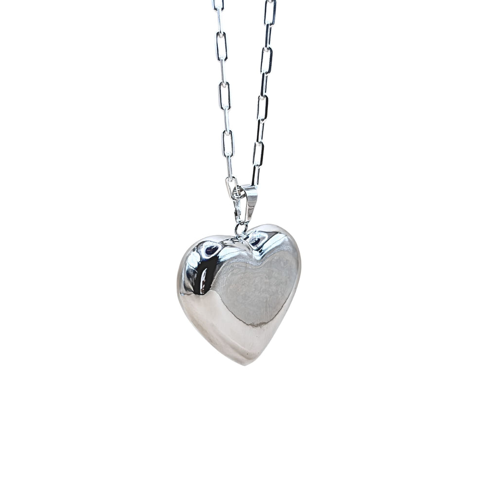 Maxi Heart Silver