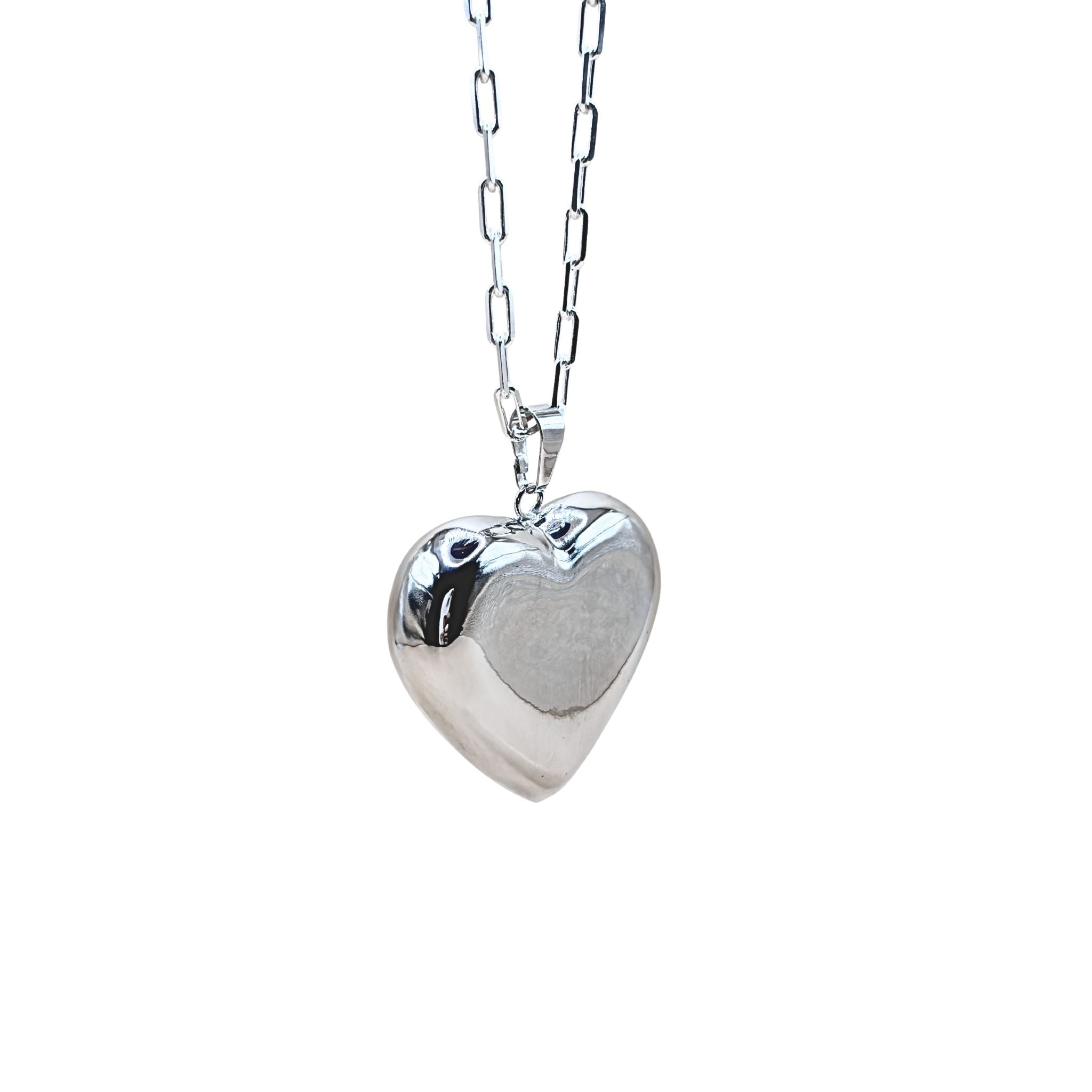 Maxi Heart Silver