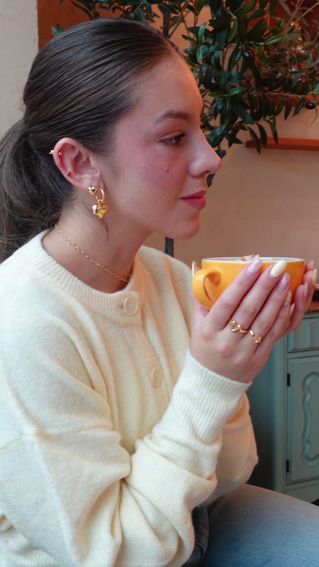 14k gold plated ring